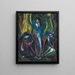 Resurrection Painting - Hermann Stenner — framed artwork on a wall