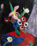 Flower Still Life on Black Background II - Hermann Stenner — artwork view
