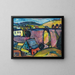 Viaduc près de Monschau - Hermann Stenner — cuadro enmarcado en la pared