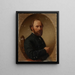 Ludwig des Coudres - Hermine von Reck — cuadro enmarcado en la pared