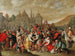La partida de los israelitas de Egipto - Hieronymus Francken III — vista de la obra