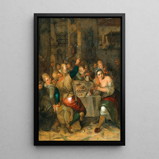 Hieronymus Francken II - A Banquet Scene.webp