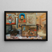 A Painter in His Studio - Hieronymus Francken II — framed artwork on a wall