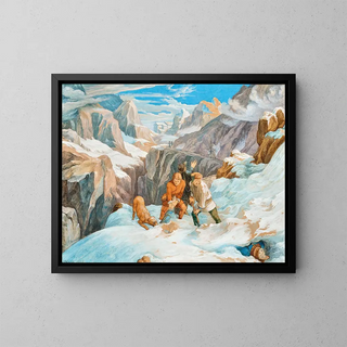 Hieronymus Hess - Scene on St Gotthard.webp