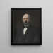 Señor Johan Henrik Scharp - Hildegard Norberg — cuadro enmarcado en la pared