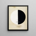 Punto de vista del Buda sobre la vida terrenal no 3 - Hilma af Klint — cuadro enmarcado en la pared