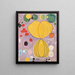 Groupe IV n° 7 Les dix plus grands âges adultes - Hilma af Klint — framed artwork on a wall