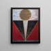Group X No. 2 Retable - Hilma af Klint — framed artwork on a wall