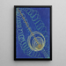 Chaos primordial n° 16 Série WUROSEN Groupe 1 - Hilma af Klint — cuadro enmarcado en la pared