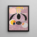 Los diez más grandes n° 6 - Hilma af Klint — cuadro enmarcado en la pared
