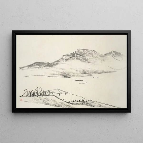 Hine Taizan - Album of Fifteen Ink Paintings Pl12.webp