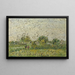 Summer Painting - Hippoliet Van Heesvelde — framed artwork on a wall