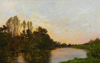 Hippolyte Camille Delpy - Soleil couchant prs Mantes.webp