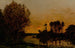 a Sunset on the Shore - Hippolyte Camille Delpy — artwork view
