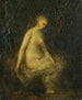 Mujer en el baño - Hippolyte Michaud — vista de la obra