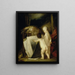 Les petits amateurs d'art - Hippolyte Michaud — framed artwork on a wall