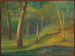 Bosque Sombrío - Hippolyte Petitjean — vista de la obra