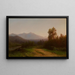 Landscape of the Hudson River - Homer Dodge Martin — framed artwork on a wall