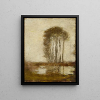 Homer Dodge Martin - Landscape with Poplars.webp