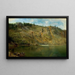 La mine de fer, Port Henry, New York - Homer Dodge Martin — framed artwork on a wall