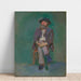 Reproduction of the painting of a Seated Man - Henri Matisse