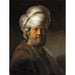 Reproducción del cuadro Hombre en ropa oriental - Rembrandt van Rijn