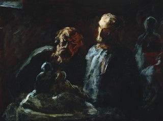 Dos escultores - Honoré Daumier — vista de la obra