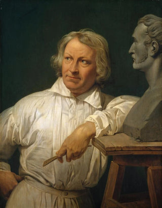 Horace Vernet - Bertel Thorvaldsen 17681844 with the Bust of Horace Vernet.webp