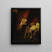 Judith Holopherne - Horace Vernet — cuadro enmarcado en la pared