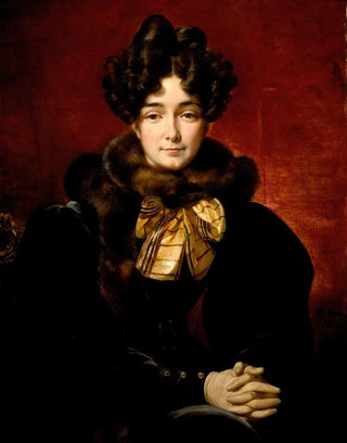 Horace Vernet - Portrait of a Lady.webp