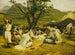 El narrador árabe - Horace Vernet — vista de la obra