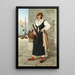A young fishmonger - Horace van Ruith — framed artwork on a wall