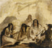 Indian Hospitality Conversation with Signs - Alfred Jacob Miller — artwork view