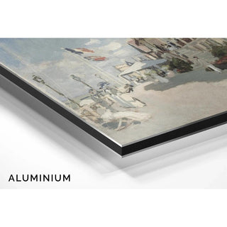 Hôtel des Roches Noires, Trouville de Claude Monet | Reproduction Tableau Décoration murale affiche copie