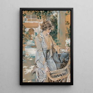 Howard Chandler Christy - In the Courtyard.webp