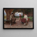 El Narrador - Howard Helmick — cuadro enmarcado en la pared