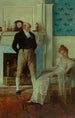 Becky Sharp and Lord Steyne - Howard Pyle — artwork view