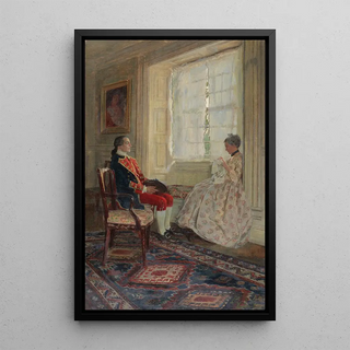 Howard Pyle - Washington And Mary Philipse.webp