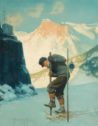 Howard V Brown - Testing the Snow.webp