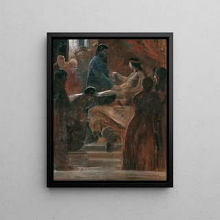 Hubert Landa - Auferweckung der Tochter des Jarus.webp