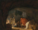 A Family in a Cave - Hubert Robert — artwork view
