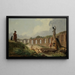 Aqueduc en ruines - Hubert Robert — framed artwork on a wall