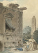 Charitable Ladies - Hubert Robert — artwork view