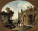 L'Abreuvoir - Hubert Robert — vista de la obra