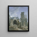 L'Église des Feuillants en démolition - Hubert Robert — cuadro enmarcado en la pared