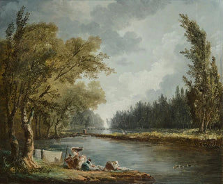 Hubert Robert - La Marne  Charenton et Le moulin  Charenton.webp
