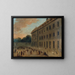 la Recreación de los prisioneros de Saint-Lazare, la partida de balón - Hubert Robert — cuadro enmarcado en la pared