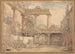 Roman ruins, Villa Pamphili - Hubert Robert — artwork view