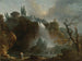 Las Cascadas de Tivoli - Hubert Robert — vista de la obra
