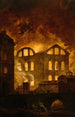 L'incendie à l'Opéra du Palais-Royal - Hubert Robert — artwork view